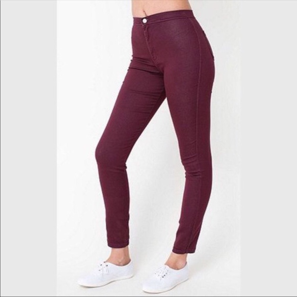 American Apparel Easy Jean in Zinfandel